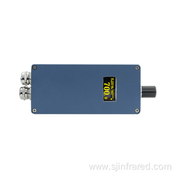 Fiber optical infared pyrometer different types